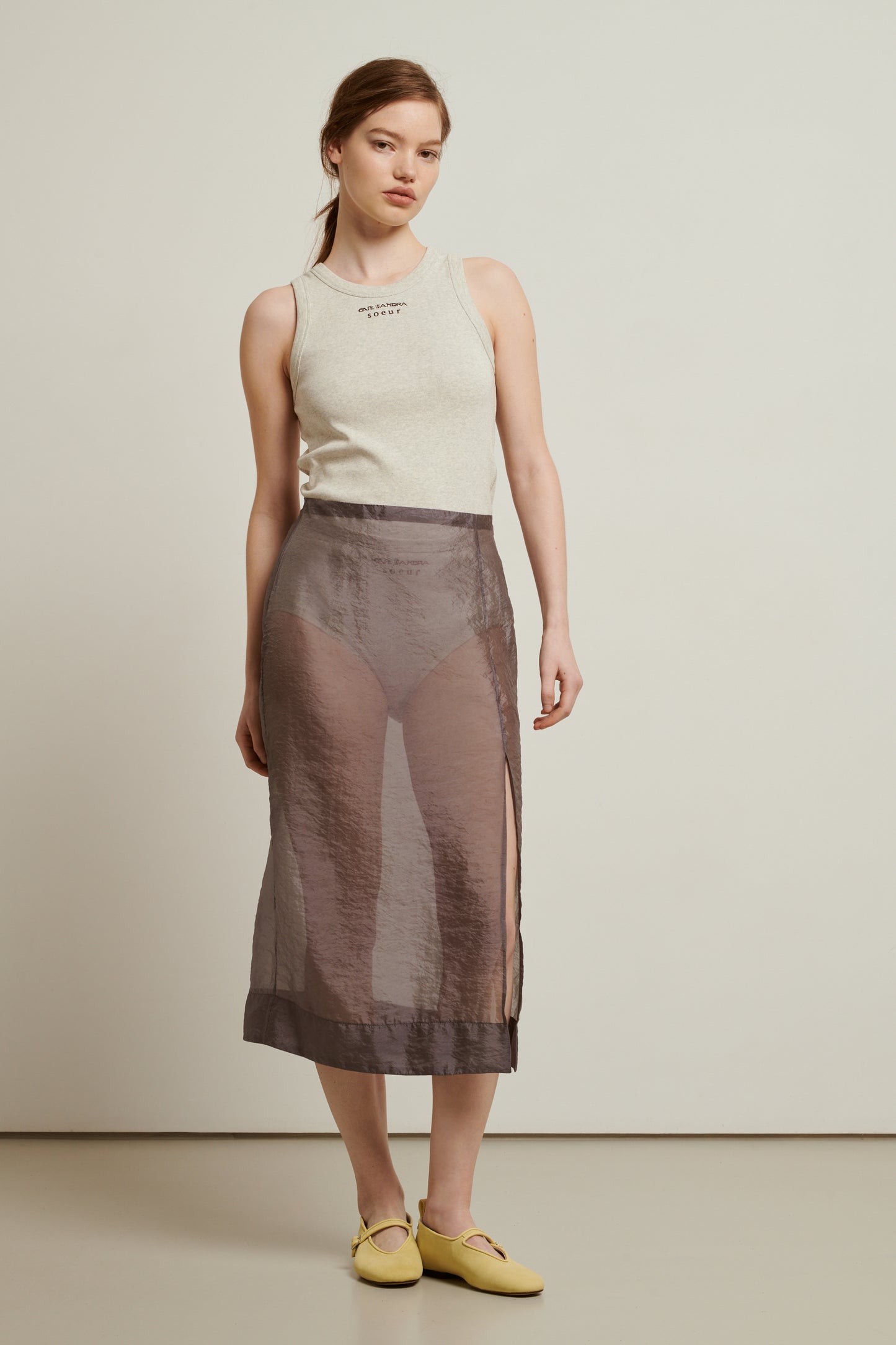 ROXANA NAVY SKIRT