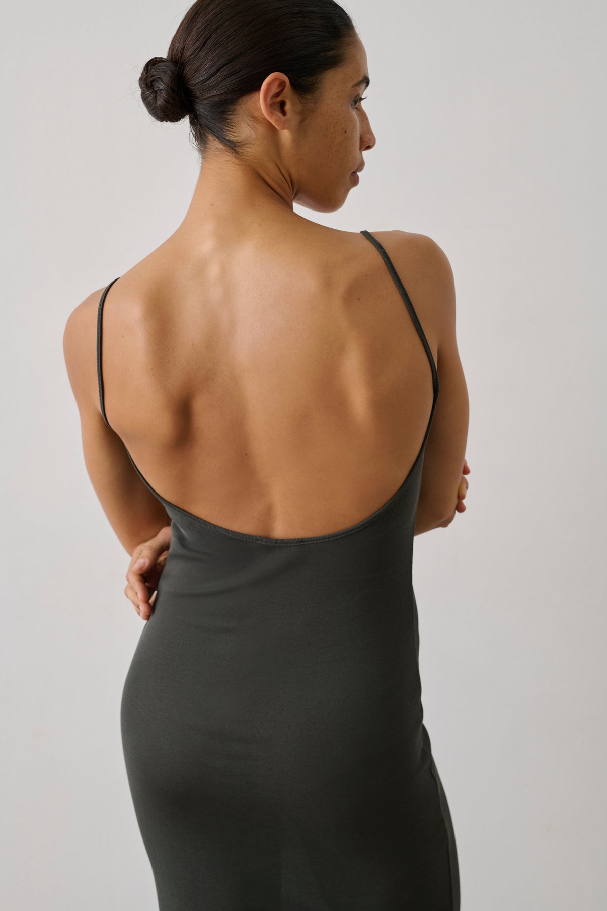 Robe Ithaca - Vert De Gris - Femme vue 4