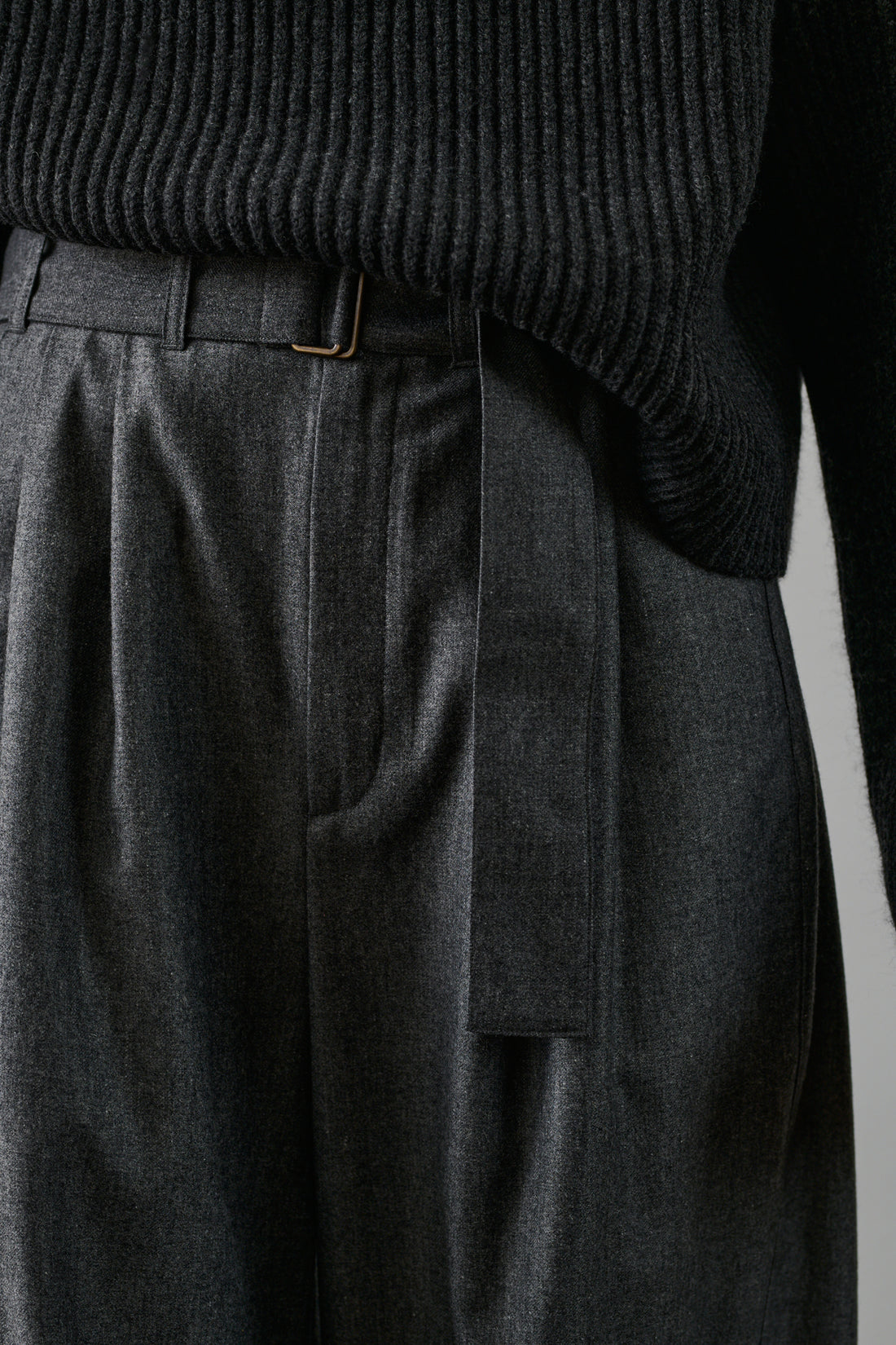 Pantalon Cole - Gris - Laine - Femme