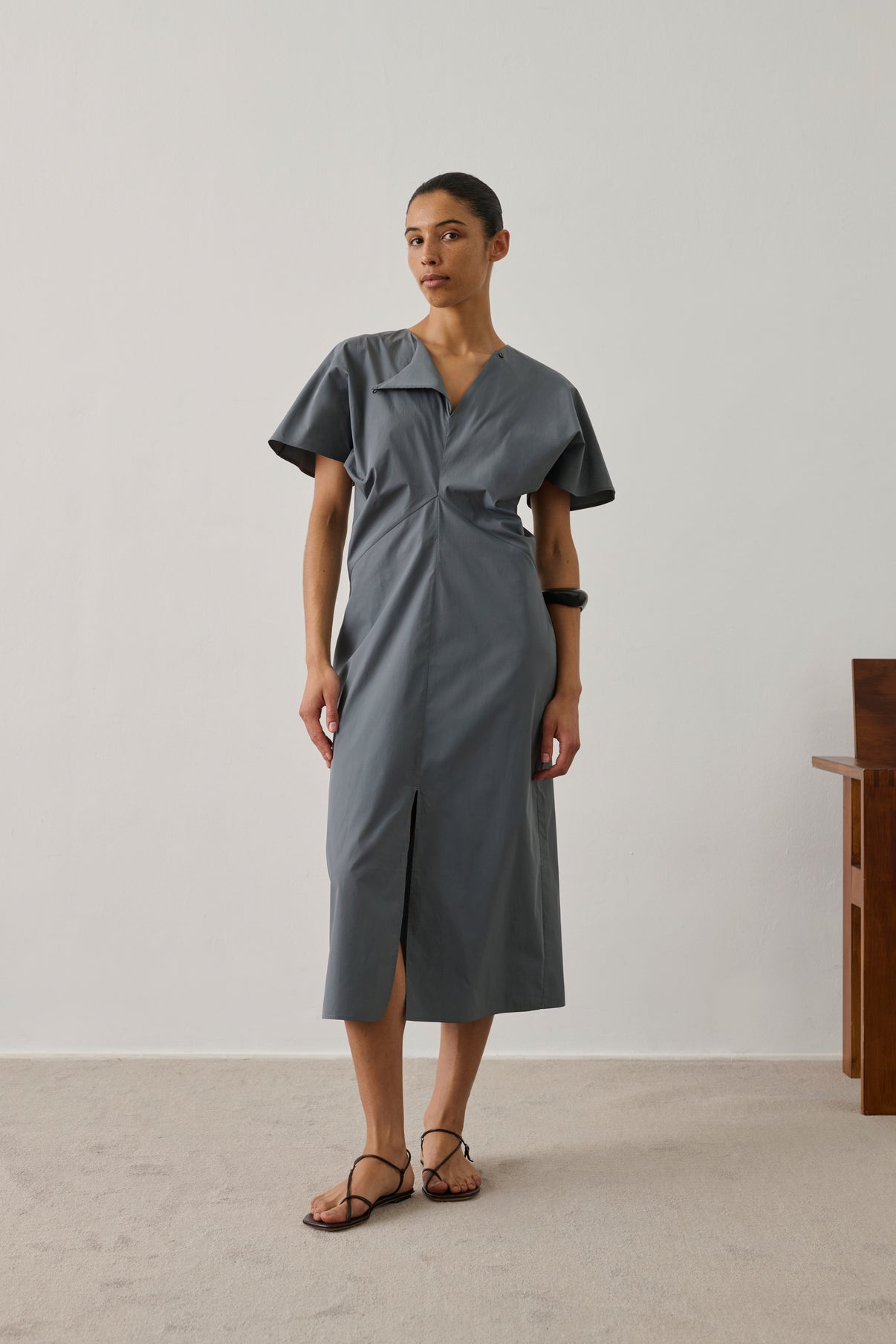 Robe Ella - Gris/Bleu - Femme vue 4