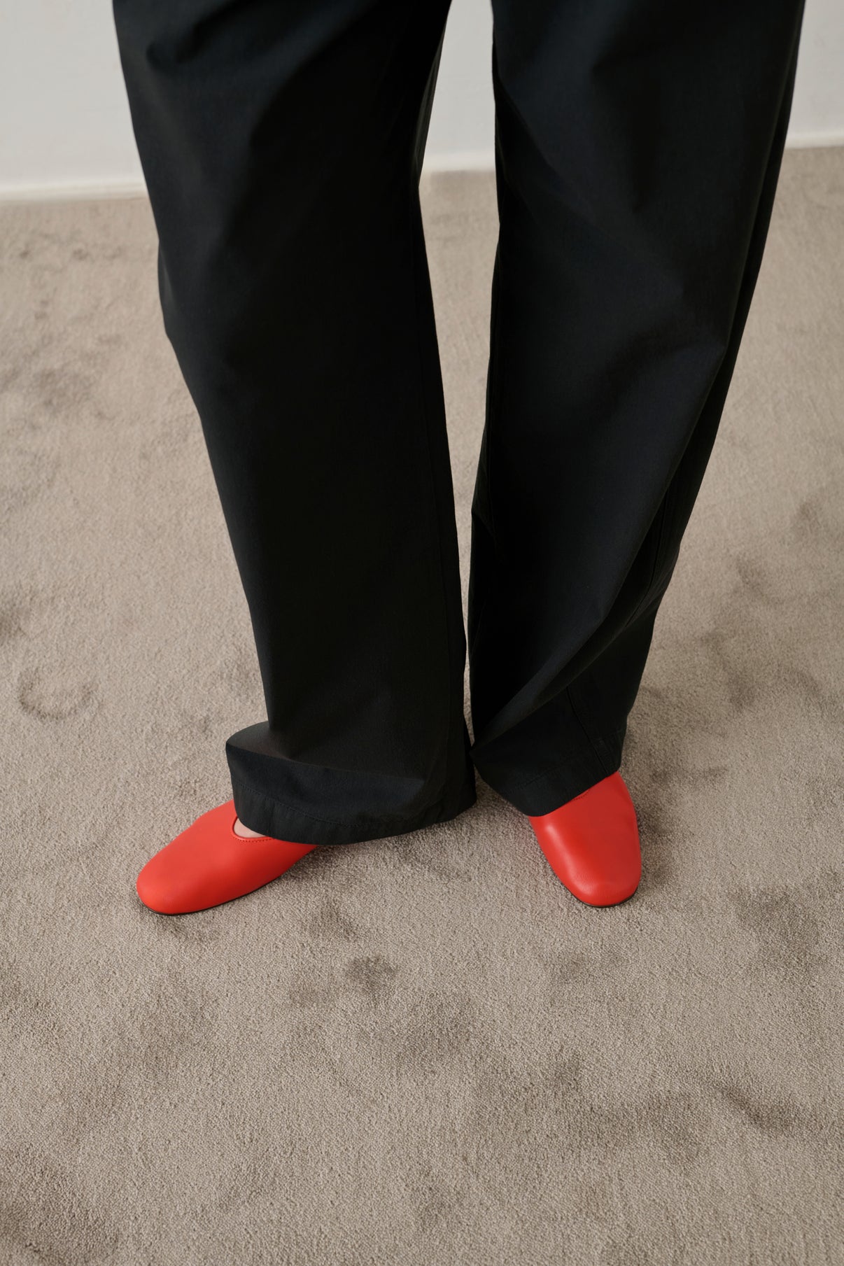 Slingbacks Emmett - Rouge - Cuir - Femme vue 2